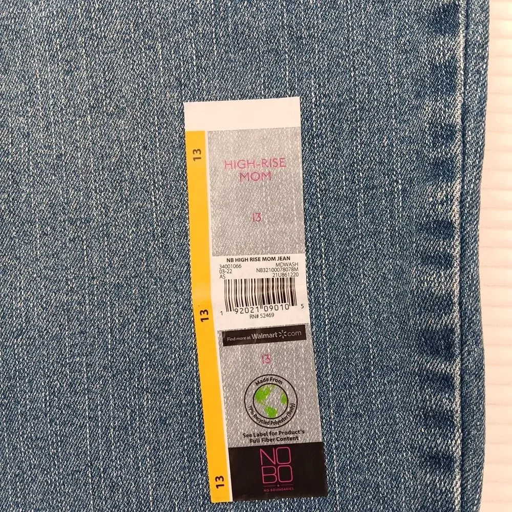 No Boundaries‎ Women Blue Jeans Size 13